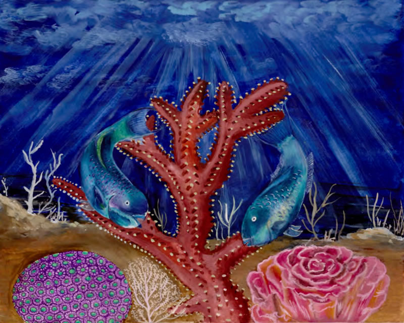 Aishani Sil, Age 14, Plano, TX; Protective Parrotfish – Key to Coral Reef Survival Aishani Sil, Age 14, Plano, TX; Protective Parrotfish – Key to Coral Reef Survival