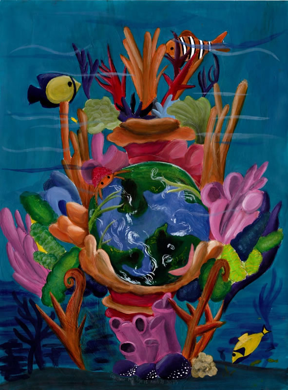 Caroline Mo, Age 13, Markham, Ontario, Canada; The Throne of Protection Caroline Mo, Age 13, Markham, Ontario, Canada; The Throne of Protection