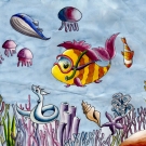 Nityashri Sankaran, Age 11, Sharjah, United Arab Emirates; Protect the Colourful Seabed