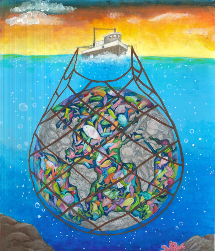 “What’s in an IUU Fishers’ Net?” by Ashley Ayeri, Age 15, Virginia “What’s in an IUU Fishers’ Net?” by Ashley Ayeri, Age 15, Virginia