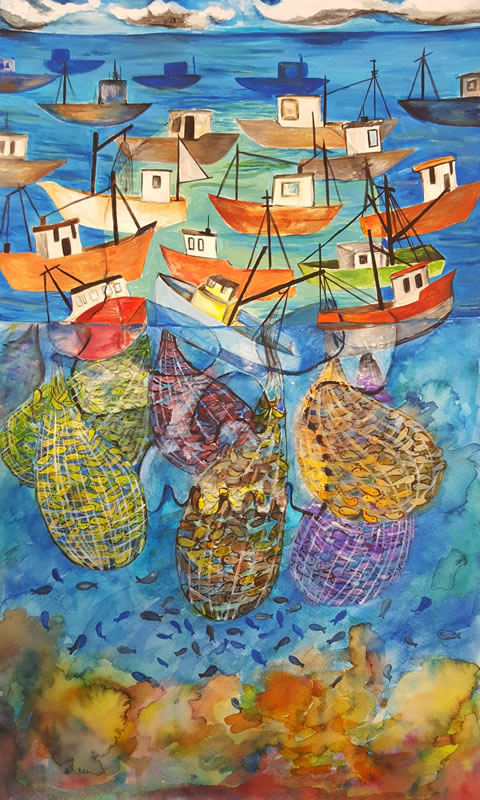 “S.O.S.” by Veronika Rozsa, Age 15, Hungary “S.O.S.” by Veronika Rozsa, Age 15, Hungary