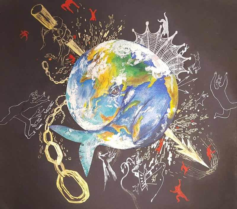 “Hurting Nature is Hurting Us As Well” by Yeon Soo Park, Age 16, South Korea “Hurting Nature is Hurting Us As Well” by Yeon Soo Park, Age 16, South Korea