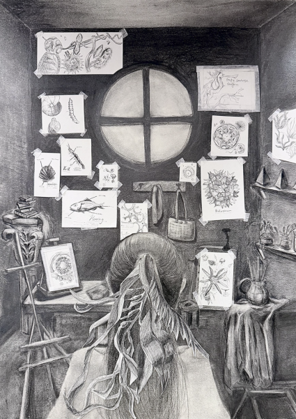 "Unseen Architects of the Ocean" by Mulan Chai, Age 13, New Zealand
