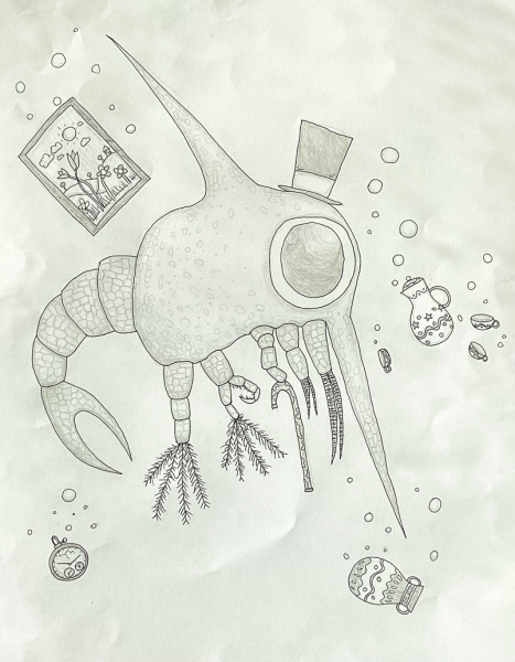 "Aristocrat Zoea" by Jurgis Šimavičius, Age 13, Lithuania