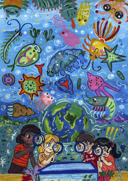 "Journey to Discover Life" by Minh Khang Nguyen Ngoc, Age 13, Vietnam