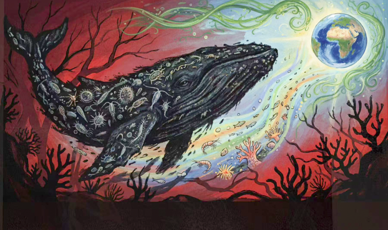 "Whale Fall" by Suki Huang, Age 16, China