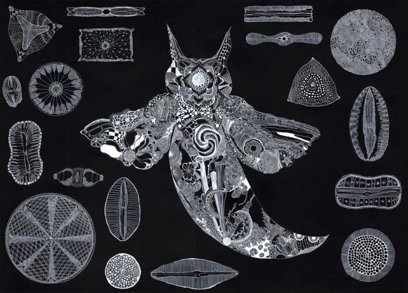 "Altum (Deep Ocean)" by Chloe Lee, Age 16, Republic of Korea