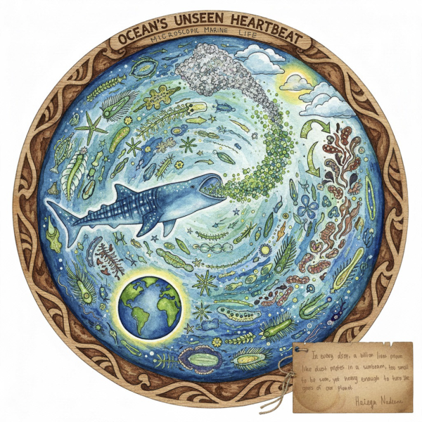 "A Breath from the Deep" by Haieqa Nadeem, Age 17, United States of America