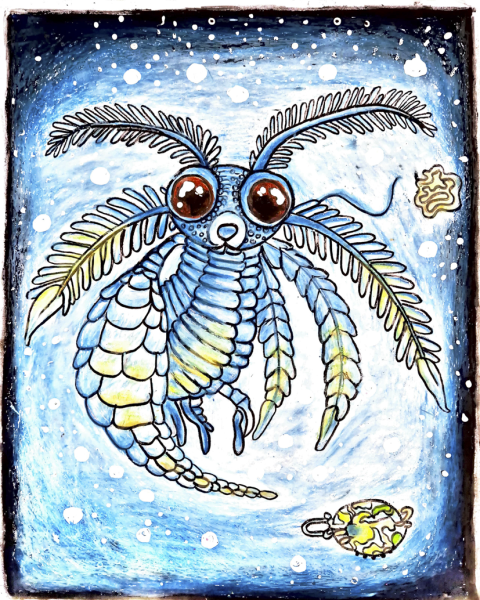 "Invisible Heroes of the Ocean" by Rukhmini Munda, Age 15, India