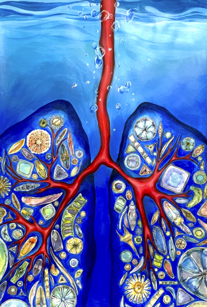"The Lungs of the Ocean" by Yun Seul Ha, Age 16, Republic of Korea