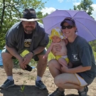 Heather Brand and Matt Trumbull help to restore the mangroves in Jamaica so that one day their daughter will be able to enjoy this beautiful ecosystem.