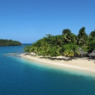 Beautiful coastline in Jamaica.