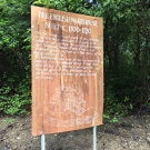 As part of the J.A.M.I.N. year 1 program, we take students from Marcus Garvey High School to Seville Heritage Park. This park is a cultural site where the remnants of old buildings still exists. This sign tells of a building that once stood there.