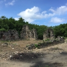 The remnants of an English warehouse that once stored sugar during the 1700's, which is located at Seville Heritage Park. This park is the location of the J.A.M.I.N. field trips for Marcus Garvey High School.