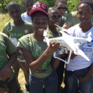 The year 2 J.A.M.I.N. students were really excited to assist with flying the drone as part of a film production about the program.