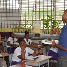 University of the West Indies partner, Camilo Trench, explains how sea stars, sea urchins, sand dollars, and sea cucumbers are part of the Phylum Echinodermata. 