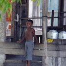 Boy from Chuchulu Village near Morovo Lagoon.