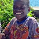 Boy from Patutiva Community near Morovo Lagoon.