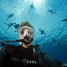 Have you ever taken a scuba selfie? Here is a good one from Ken Marks.