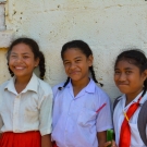 GPS Tu'anekivale students enjoying popsicles on a hot day.