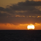 Sunset in Tonga.