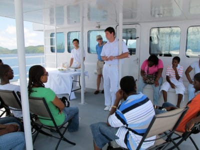 Derek Parke discusses his career as an Engineer on the ship