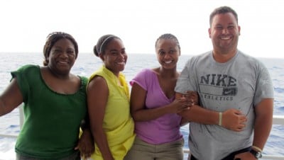 From Left to Right: Angnessa Lundy, The Nature Conservancy Bahamas Office; Lindy Knowles, Bahamas National Trust; Krista Sherman, Bahamas National Trust; Inidira Brown, Bahamas Dept. of Marine Resources