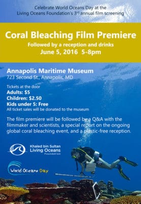 Celebrate World Oceans Day with the Living Oceans Foundation at our film premiere
