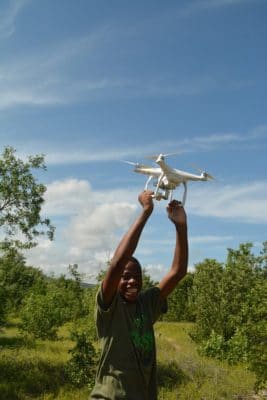 Aerial Drone Excites Students in Living Oceans Jamaican Mangrove Education Program