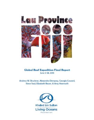 Global Reef Expedition Lau Province Fiji Final Report