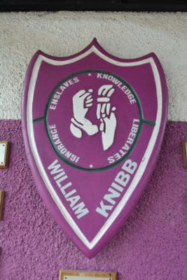 William Knibb Memorial High School crest