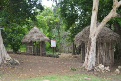 Reproduction of Arawak village at Seville Heritage Park
