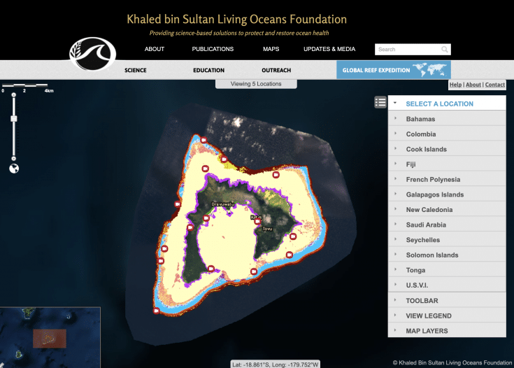 World Reef Map