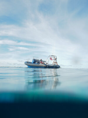 Scientists study sea level rise in Chagos on the Global Reef Expedition