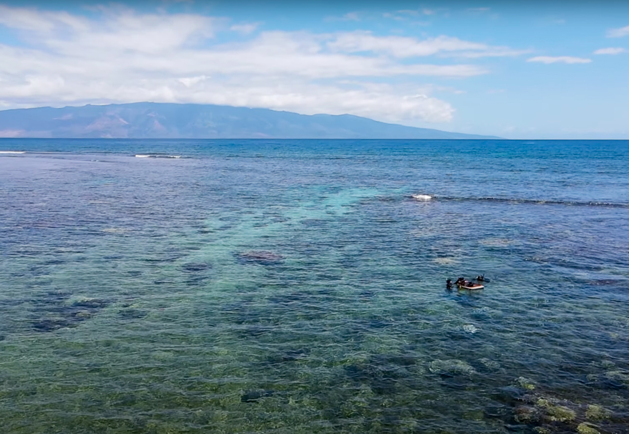 Surveying the Reefs of Lana’i – by Air and by Sea
