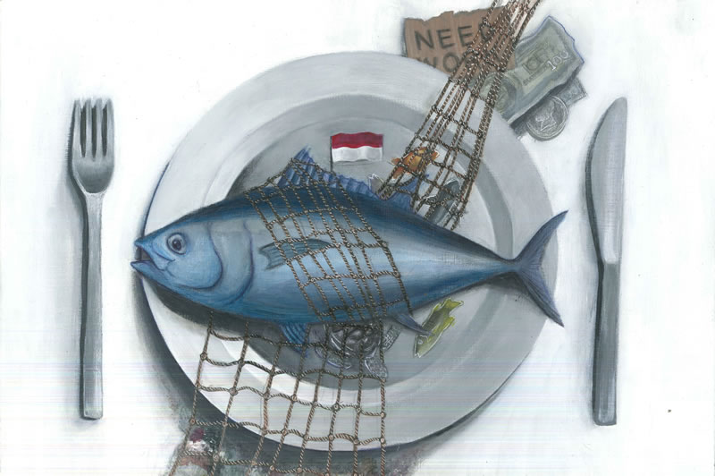 “What-Goes-On-Your-Plate”-by-Ruofei-Rao-Age-17-New-Zealand