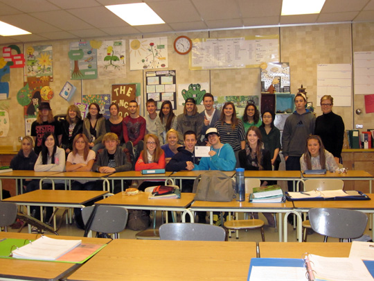 Coral Reef Educator on the Water (CREW): Candice's Biology 30 Class, Paul Kane High School