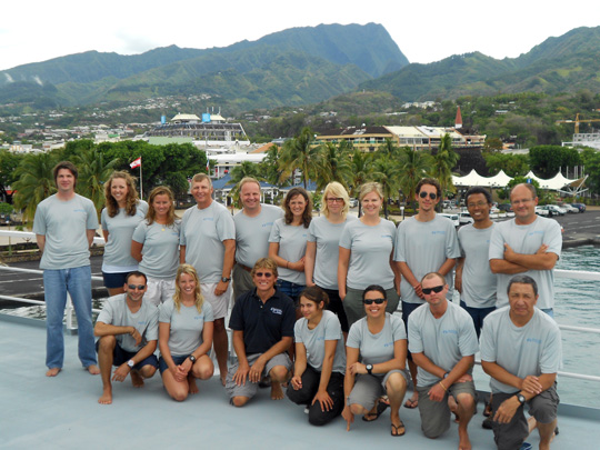 The researchers from this mission