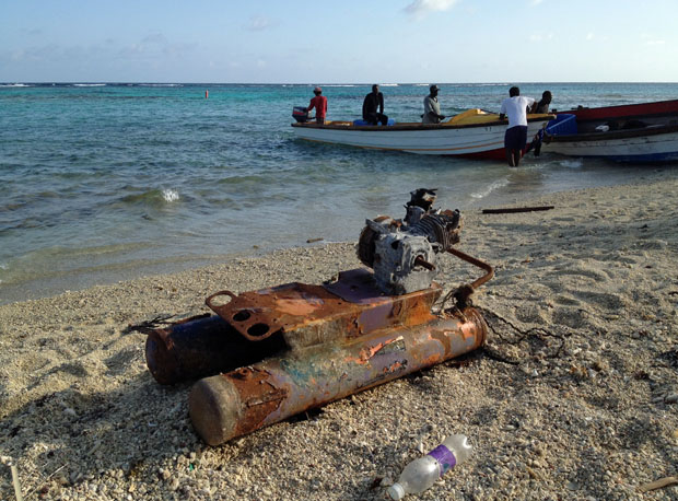 Compressor diving and fish traps both pose threats to coral reef ecology.
