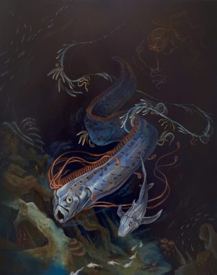 "Worlds Emerging" by Eva Park, Age 17, United States of America