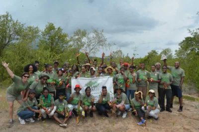 Participants in the JAMIN Program at William Knibb High School