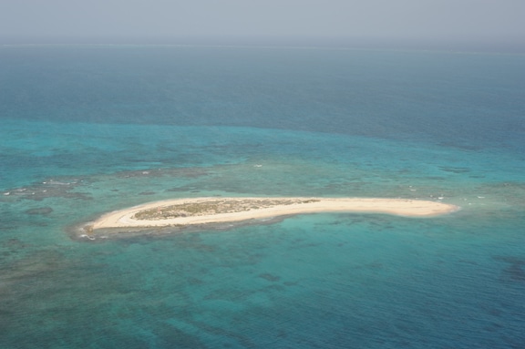 Northwest Cay Lighthouse and Hogsty Reef