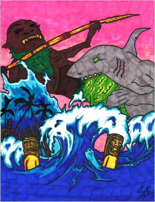 Takuaka challenges reef guardian