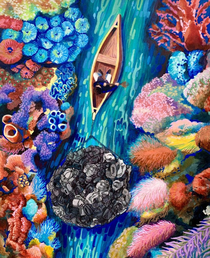2020 SWB Challenge Finalist "Hero and Villain" by Kelly Yan, Age 17, United States