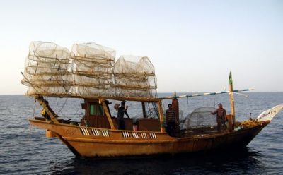 A Red Sea fishing boat