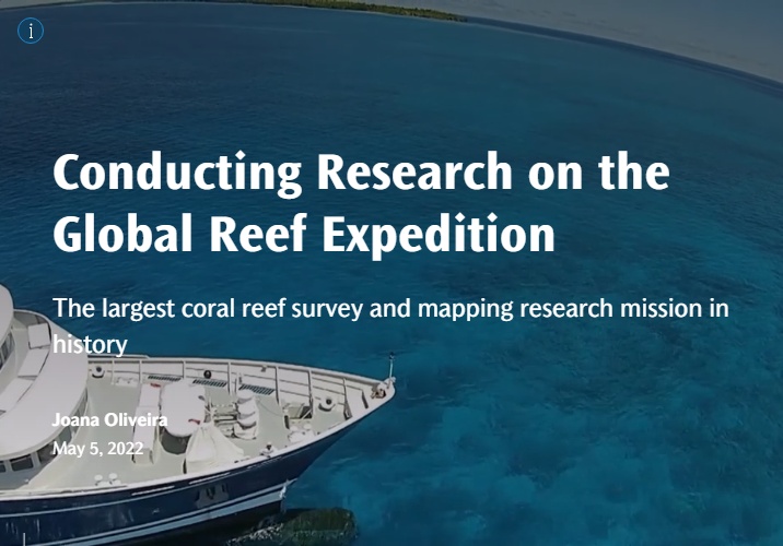 Conducting Research on the Global Reef Expedition