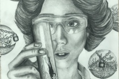 Second Place: "Holding the Key to Coral Rebirth" by Maree Sialepis, Age 14, Australia