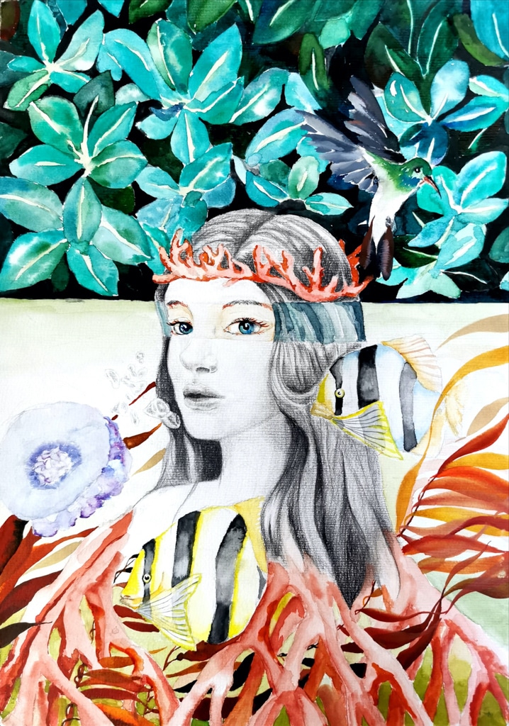 "Mother of the Mangroves" by Anika Mai, Age 13, New Zealand