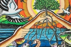 "Niche Beneath the Mangroves" by Qwnchy Zhyl A. Alon, Age 12, Philippines