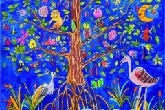 "The Spirit of the Tree" by Pinyao Huang, Age 12, China